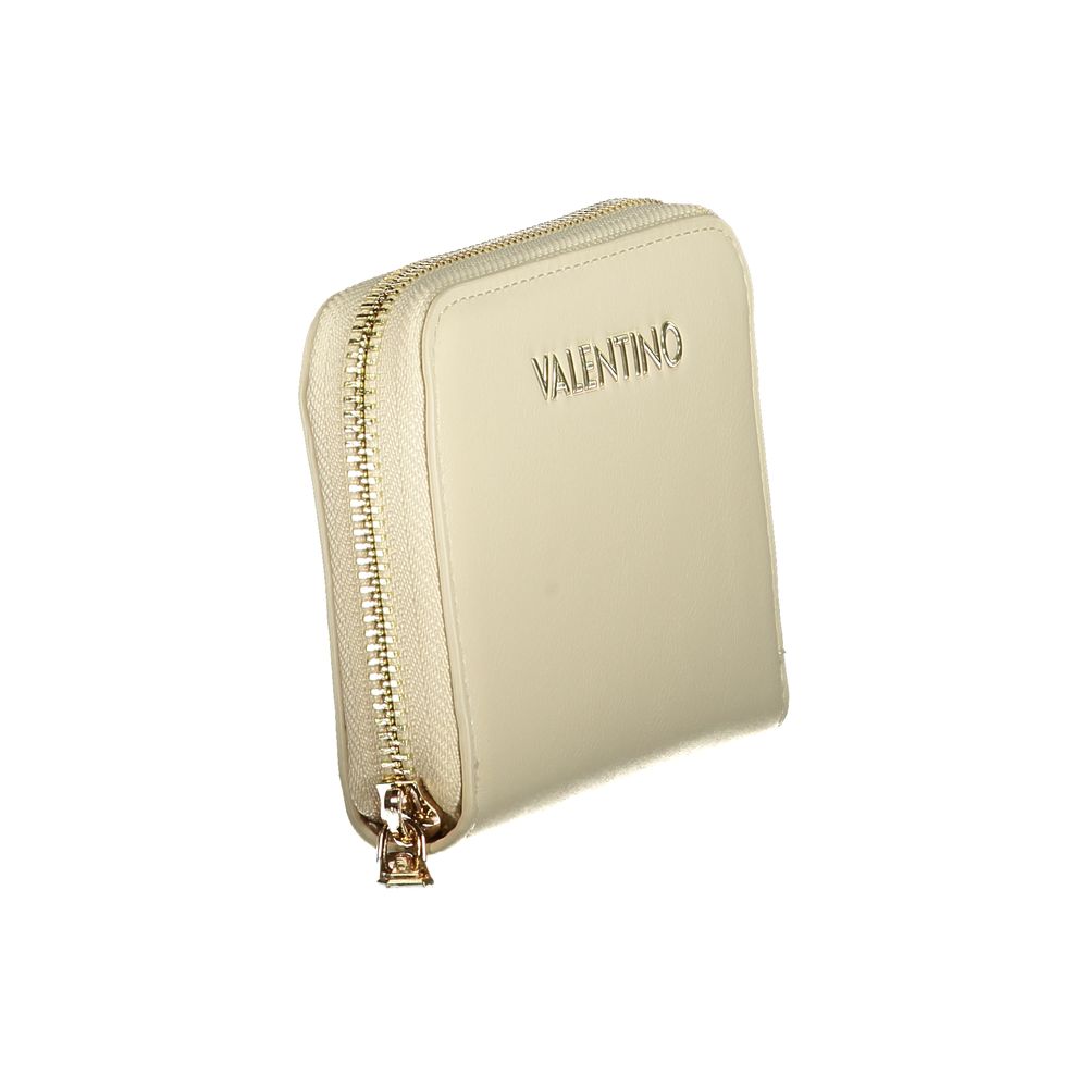 Mario Valentino Beige Polyurethane Womens Wallet