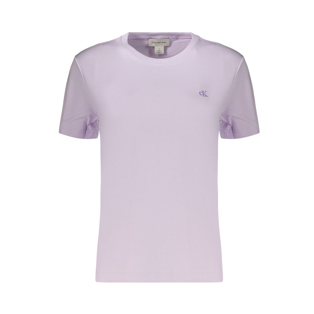 Calvin Klein Purple Cotton Women's T-Shirt