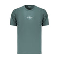Calvin Klein Blue Cotton Men's Tshirt