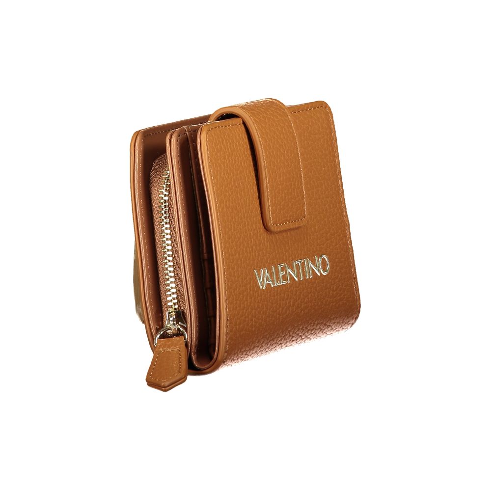 Mario Valentino Brown Leather Women's Wallet