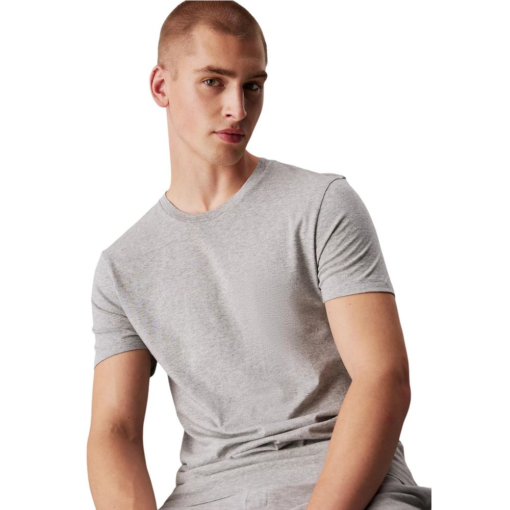 Calvin Klein Underwear Gray Cotton Tank Tops