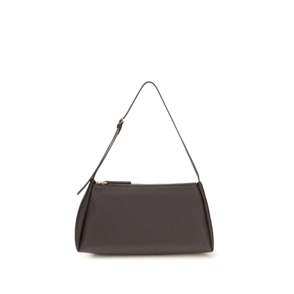 Calvin Klein Brown Calf Leather Bos Taurus Shoulder Bag