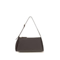Calvin Klein Brown Calf Leather Bos Taurus Shoulder Bag