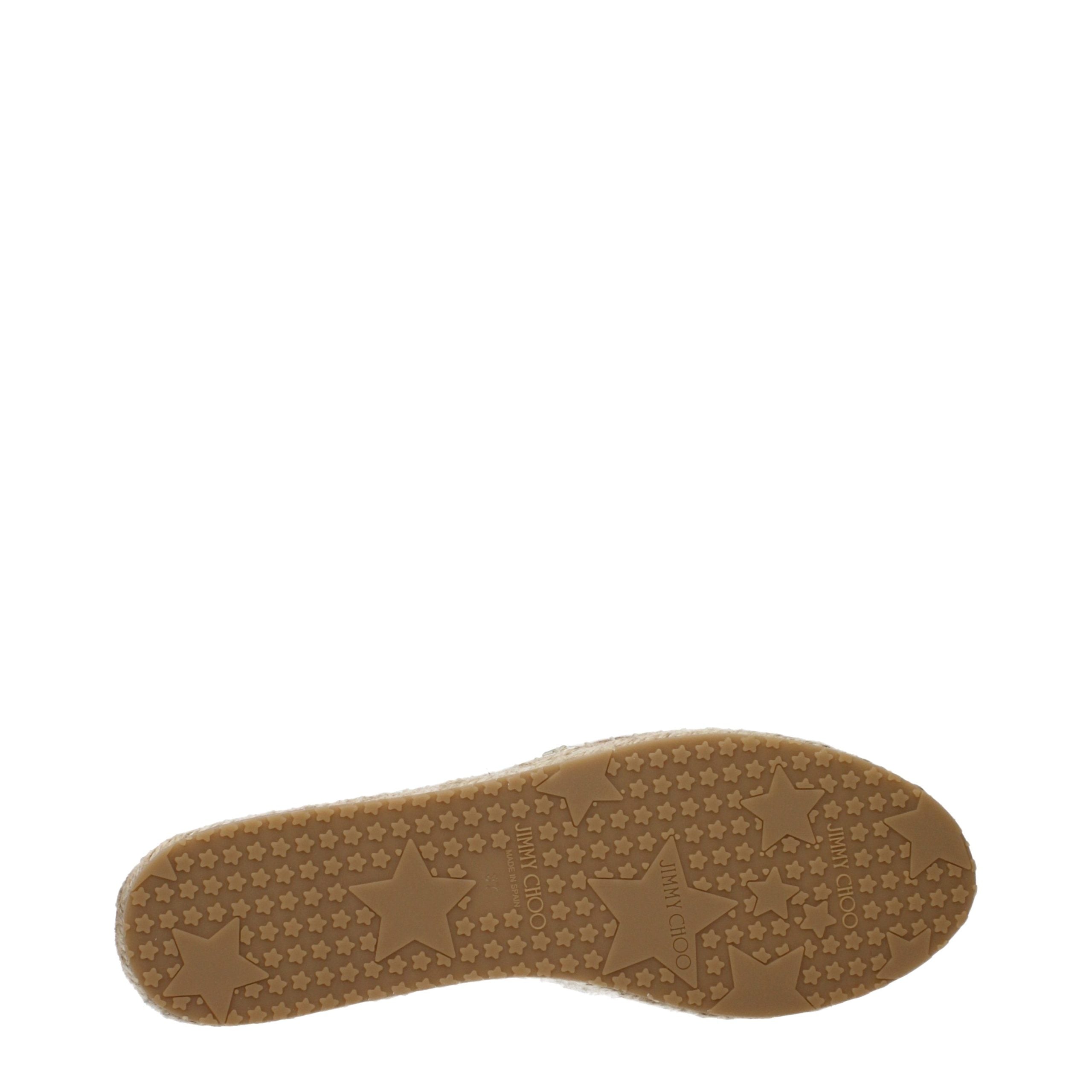 Jimmy Choo Blue Leather Espadrilles