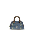 Valentino Garavani Blue Fabric Shoulder Bag