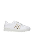 Valentino Garavani Blue Leather Low Top Sneakers