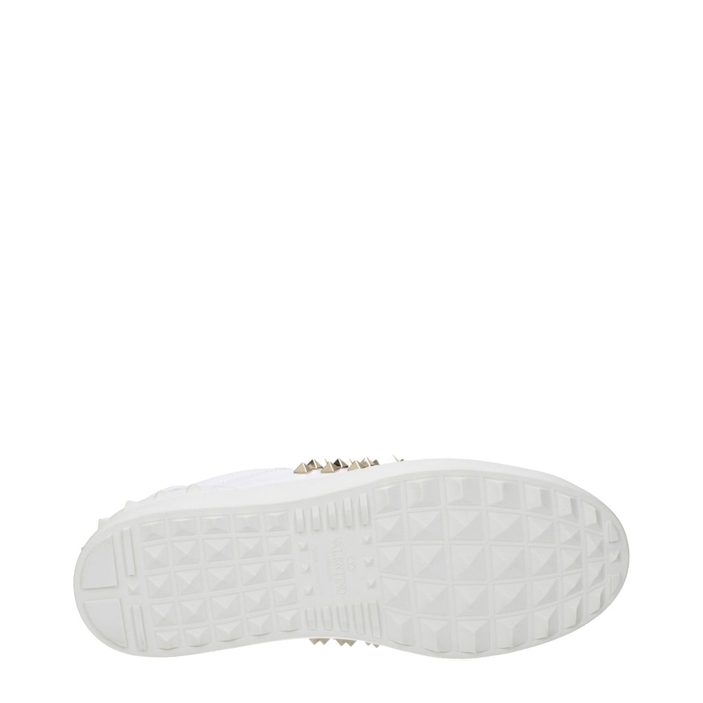 Valentino Garavani Blue Leather Low Top Sneakers