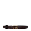 Versace Brown Leather Belt