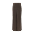 Brunello Cucinelli Brown Acetate Midi Skirt