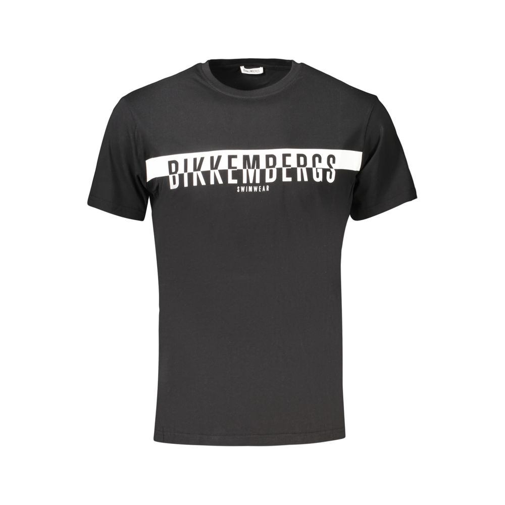 Bikkembergs Black Cotton T-Shirt