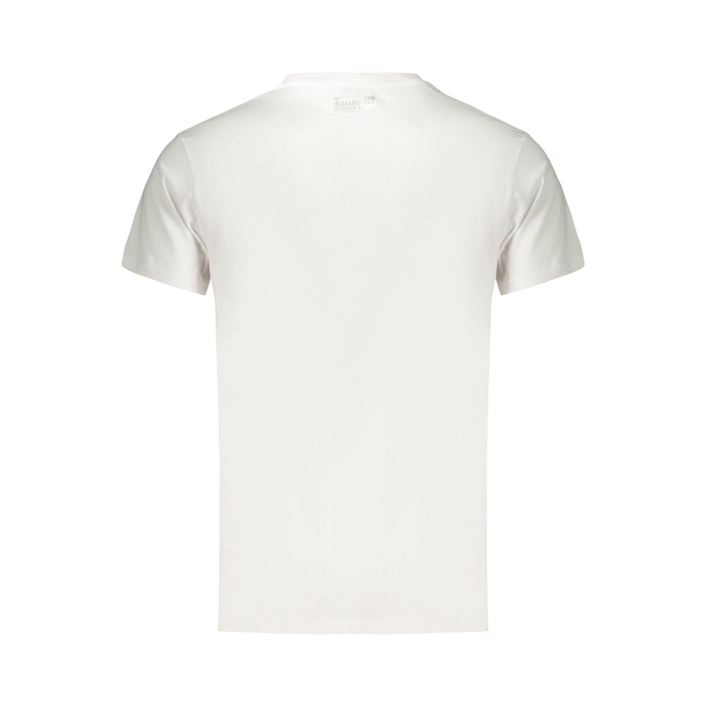 Bikkembergs White Cotton T-Shirt