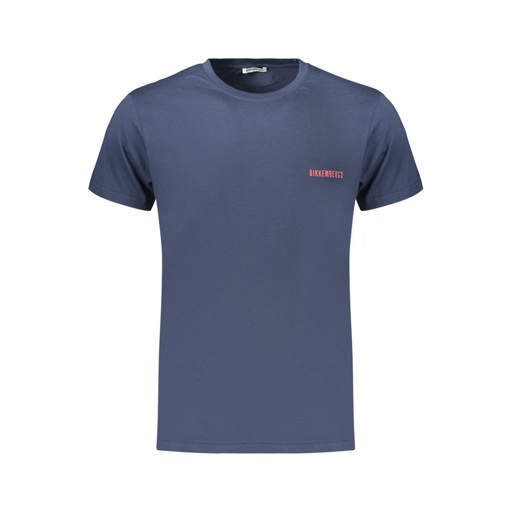Bikkembergs Blue Cotton T-Shirt