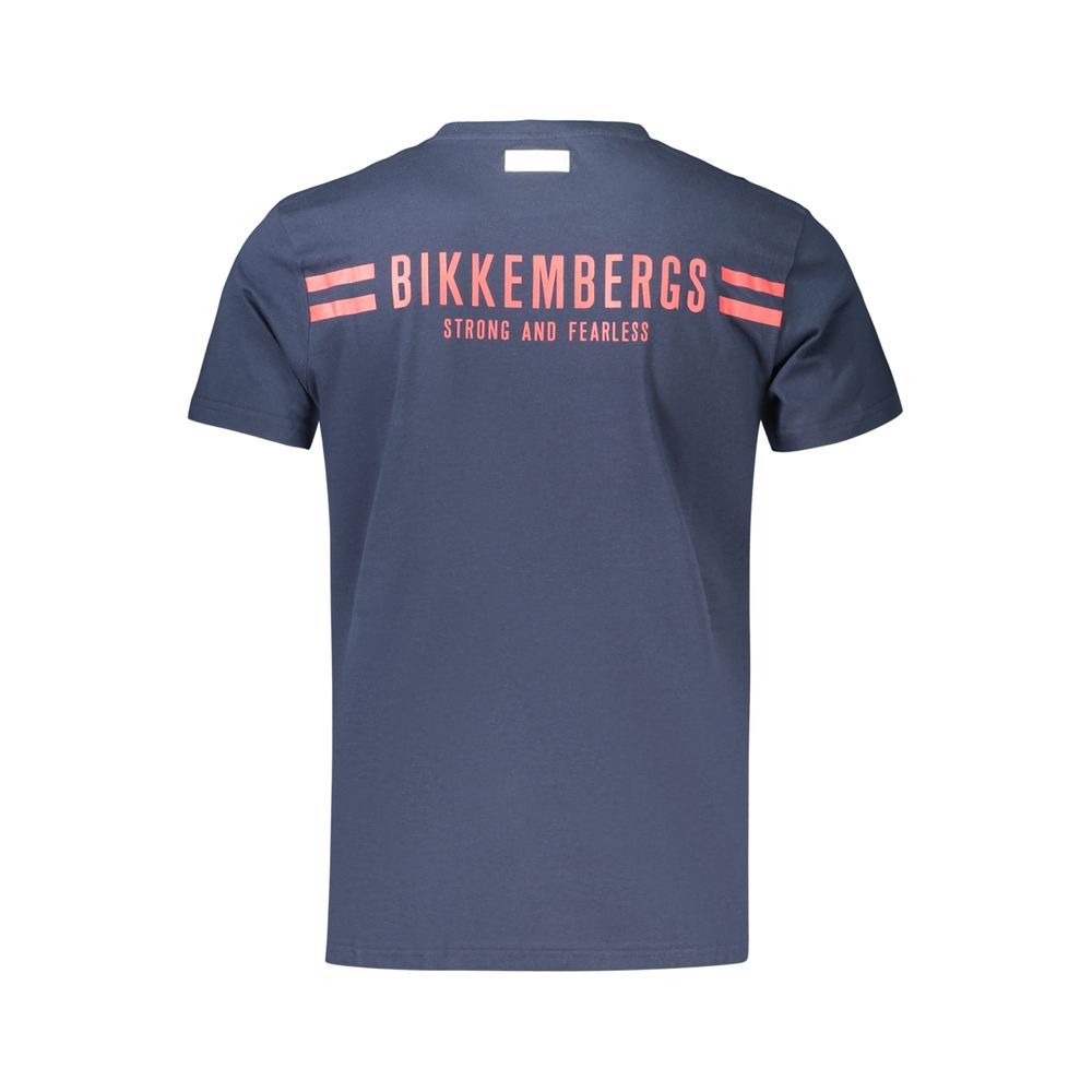 Bikkembergs Blue Cotton T-Shirt