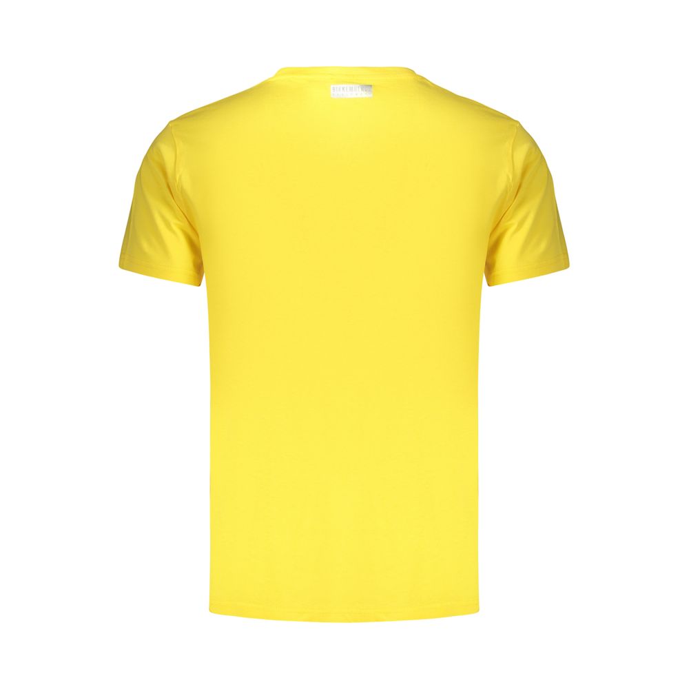 Bikkembergs Yellow Cotton T-Shirt