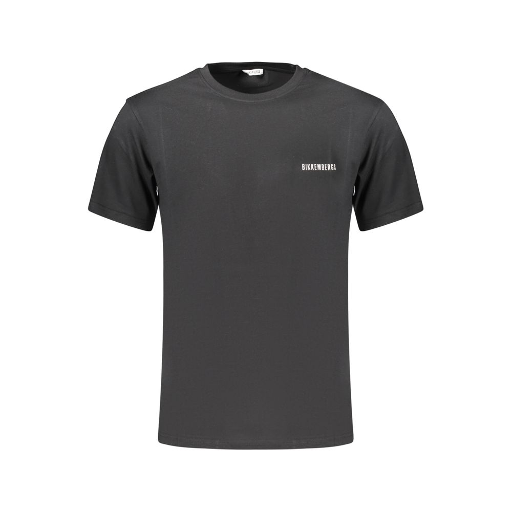 Bikkembergs Black Cotton T-Shirt