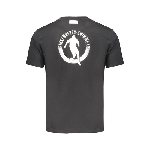 Bikkembergs Black Cotton T-Shirt