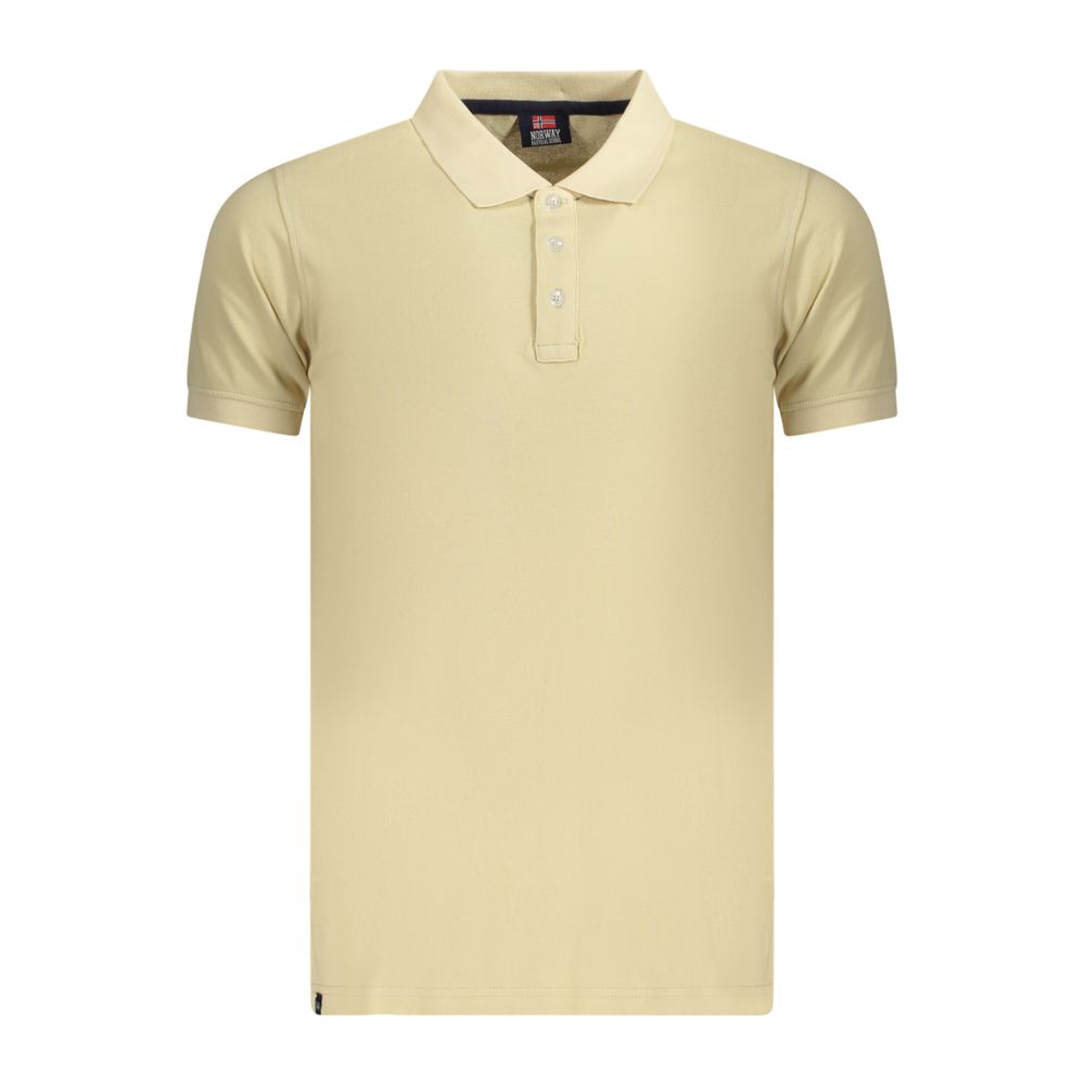 Norway 1963 Beige Cotton Polo Shirt