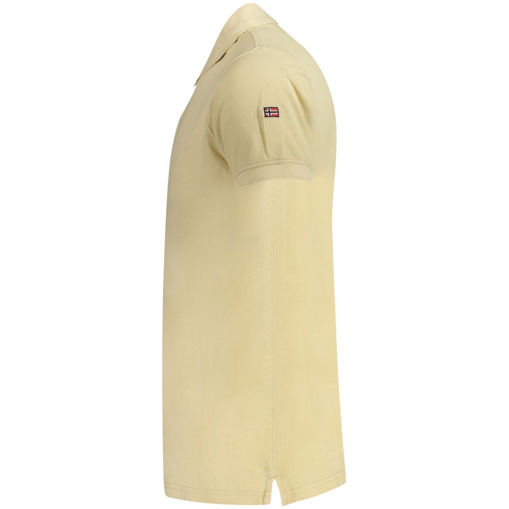 Norway 1963 Beige Cotton Polo Shirt
