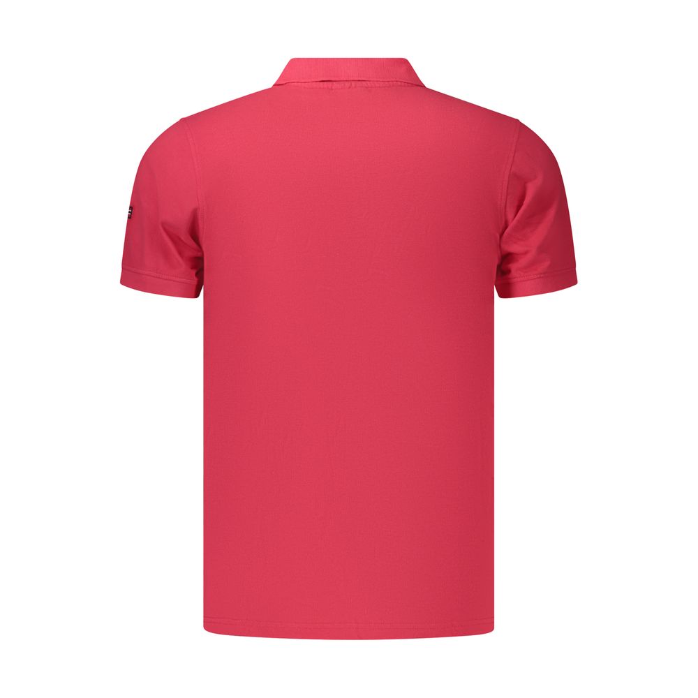 Norway 1963 Red Cotton Polo Shirt