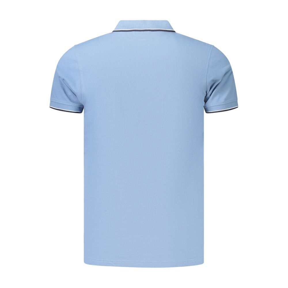 Norway 1963 Blue Cotton Polo Shirt