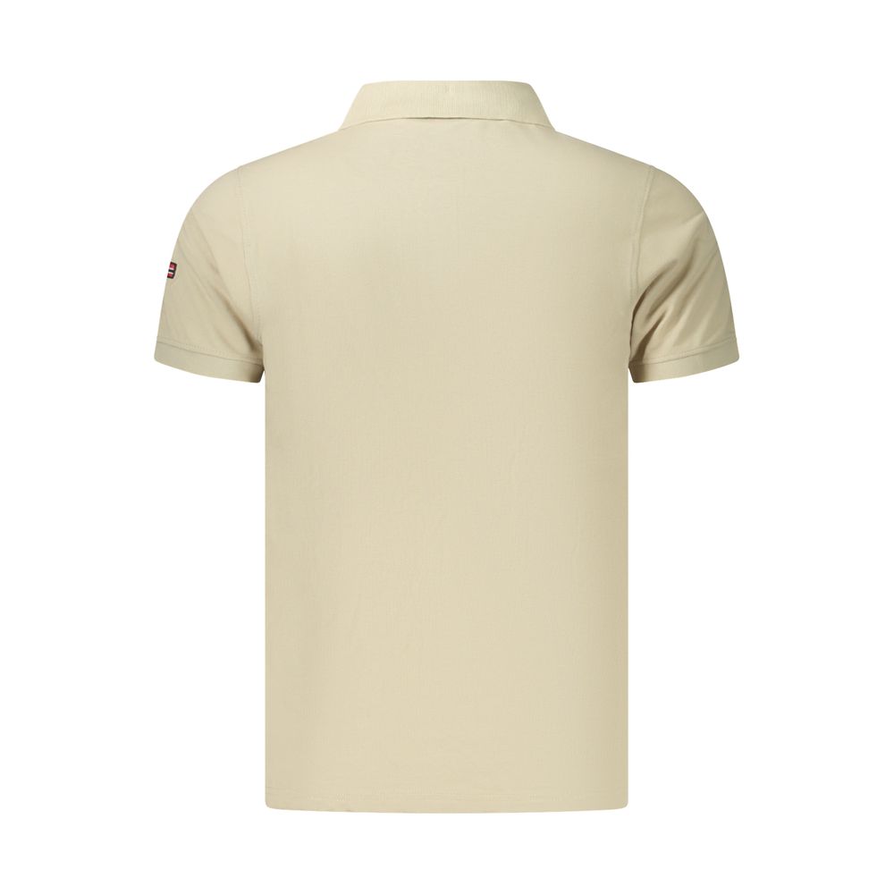 Norway 1963 Beige Cotton Polo Shirt