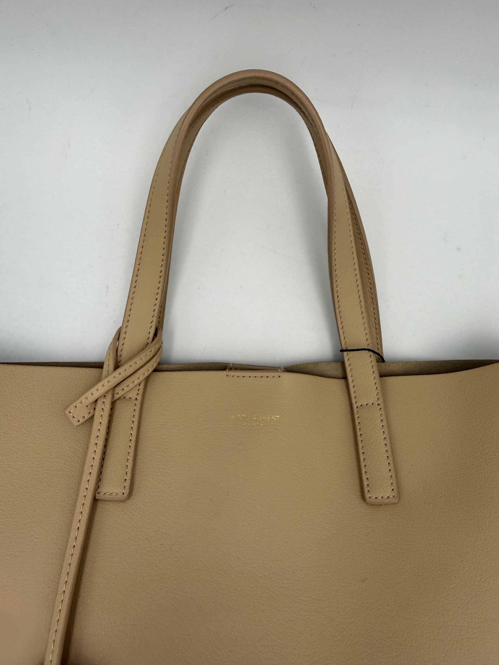 Saint Laurent SAINT LAURENT SHOPPING Beige Bag