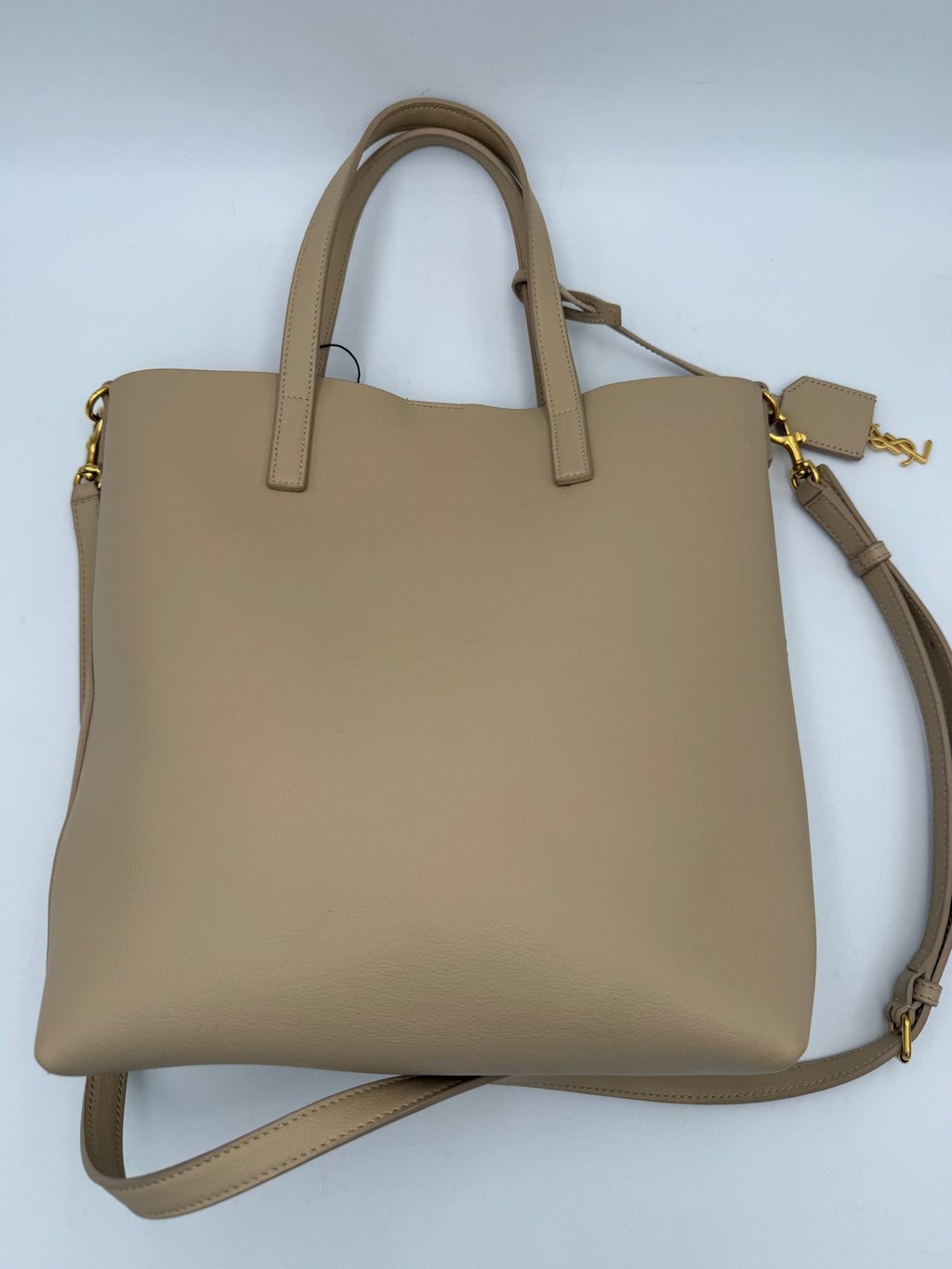 Saint Laurent SAINT LAURENT SHOPPING Beige Bag