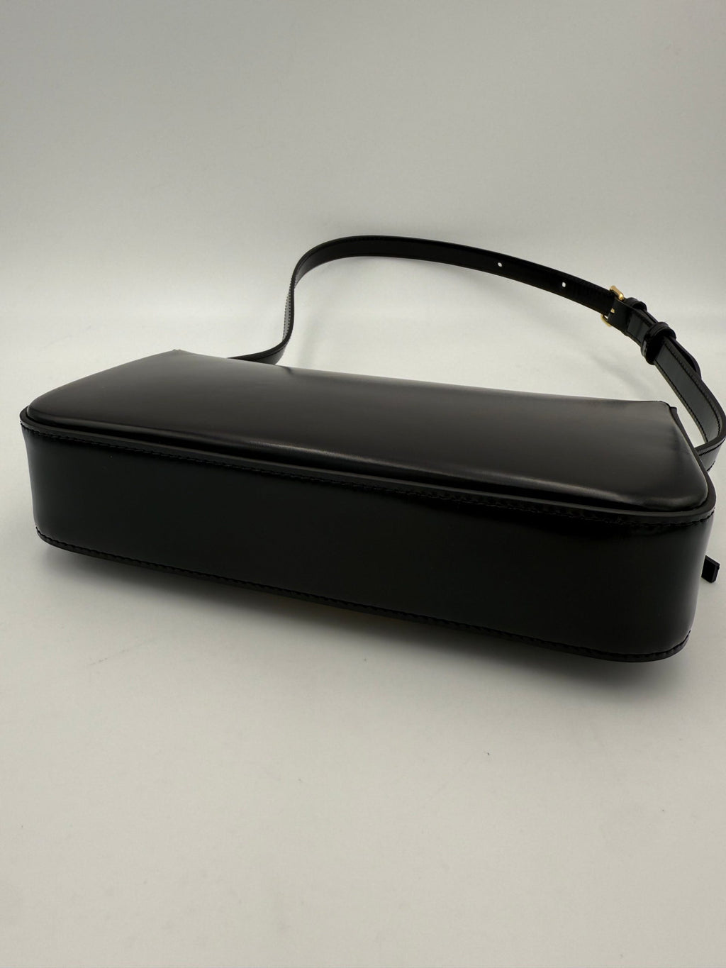 Celine CELINE CLAUDE TRIOMPHE Black Handbag