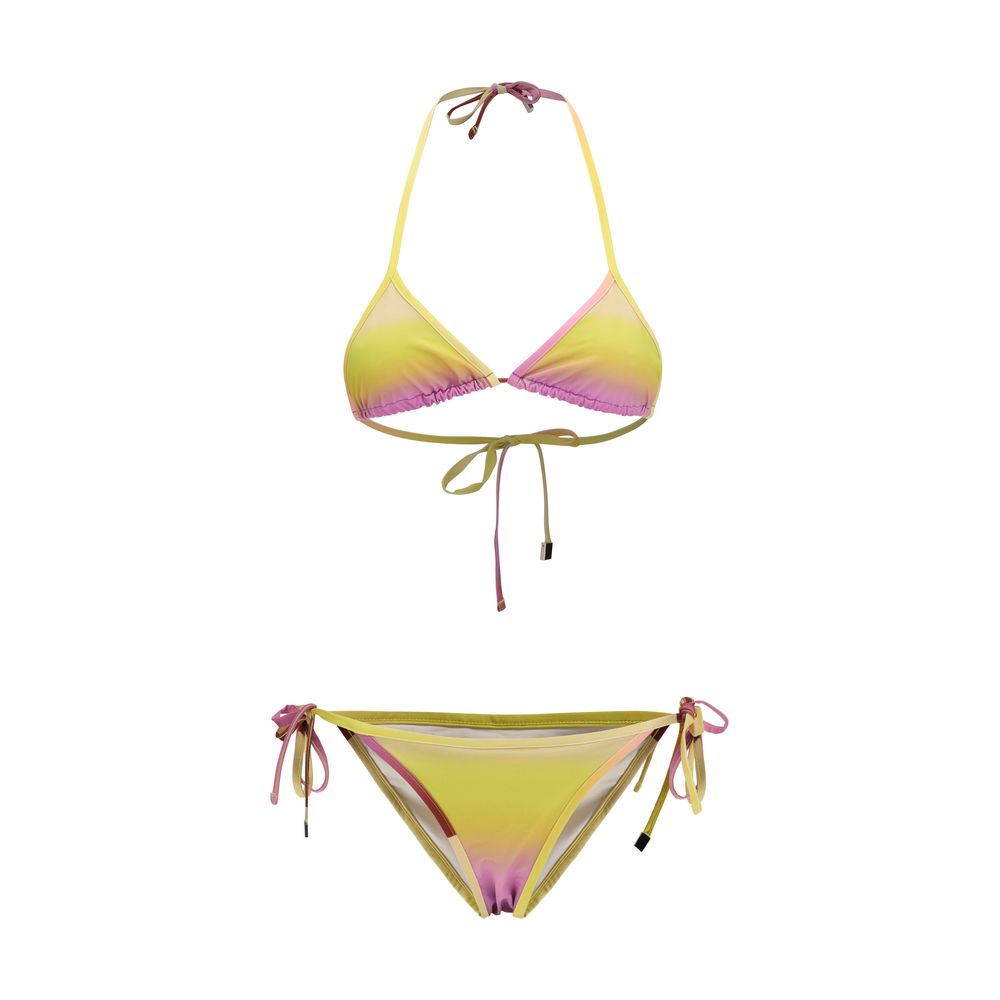 The Attico Multicolor Polyester Bikini