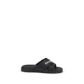 Balenciaga Black Rubber Sandals