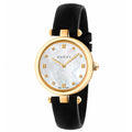 Gucci Black Leather Dress Watch