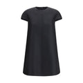 Balenciaga Black Wool Oves Aries Casual Dress