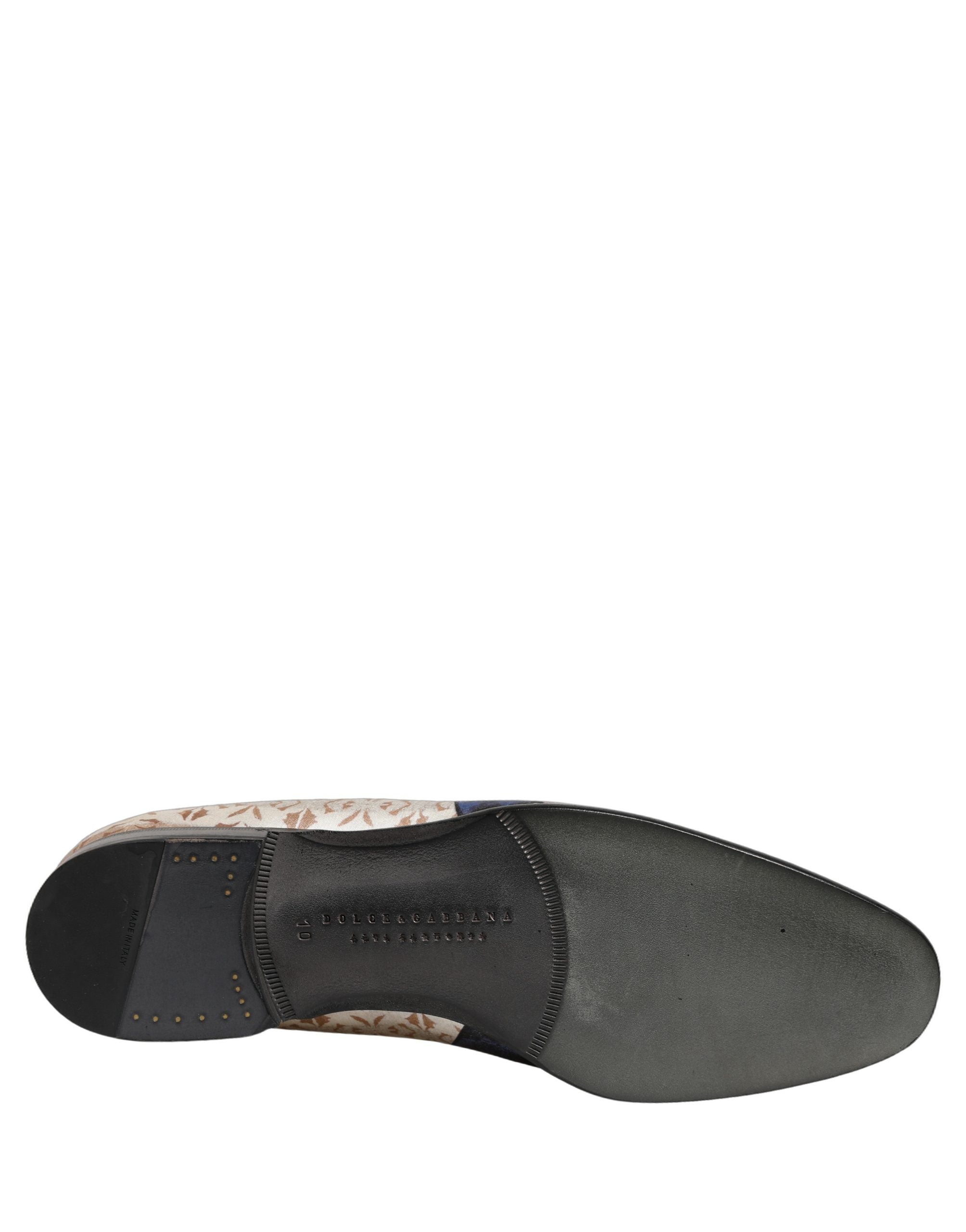 Dolce & Gabbana Samt-Slipper mit mehrfarbigem Früchteprint
