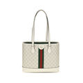 Gucci White Cotton Handbag