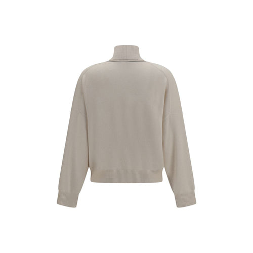 Brunello Cucinelli Beige Cashmere Sweater