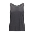 Brunello Cucinelli Gray Cashmere Sleeveles T-Shirt