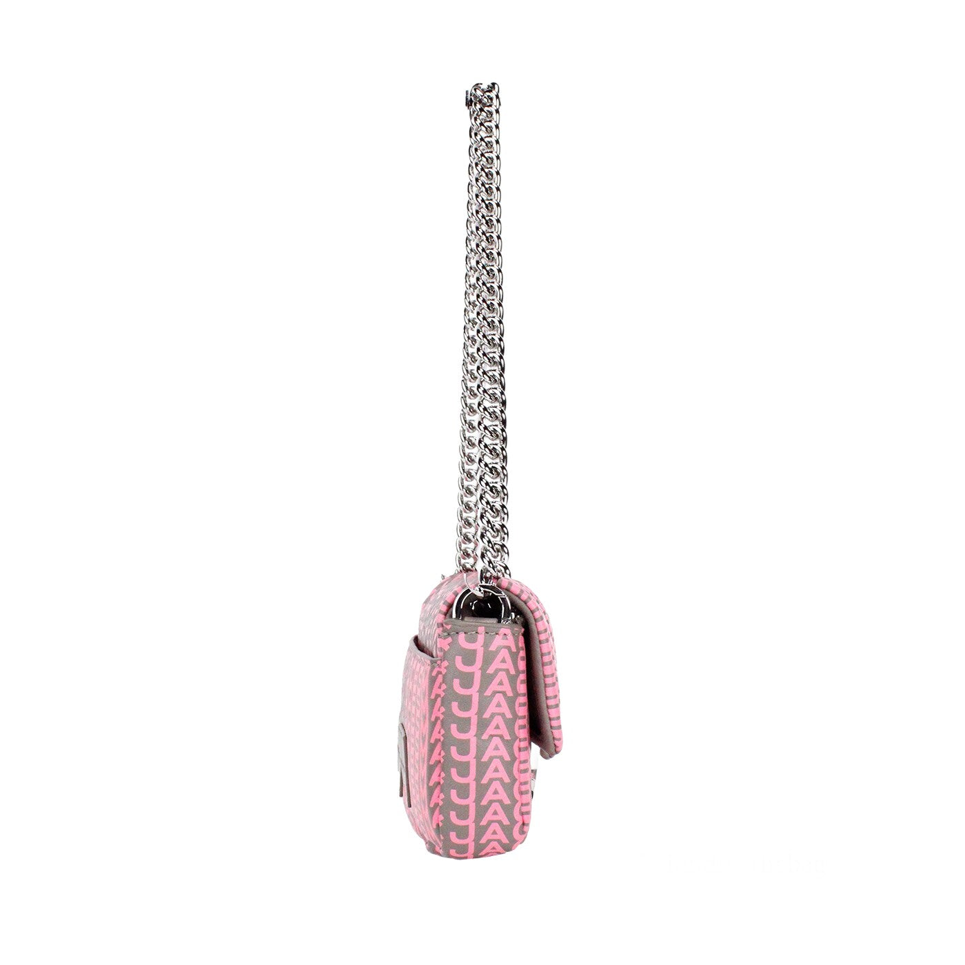 Marc Jacobs Neon Pink The Monogram Leather J Marc Mini Schultertasche Umhängetasche