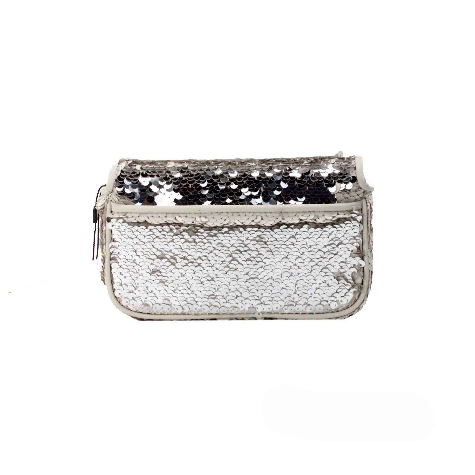 Marc Jacobs The Mini J Marc Umhängetasche Creme Pailletten Umhängetasche