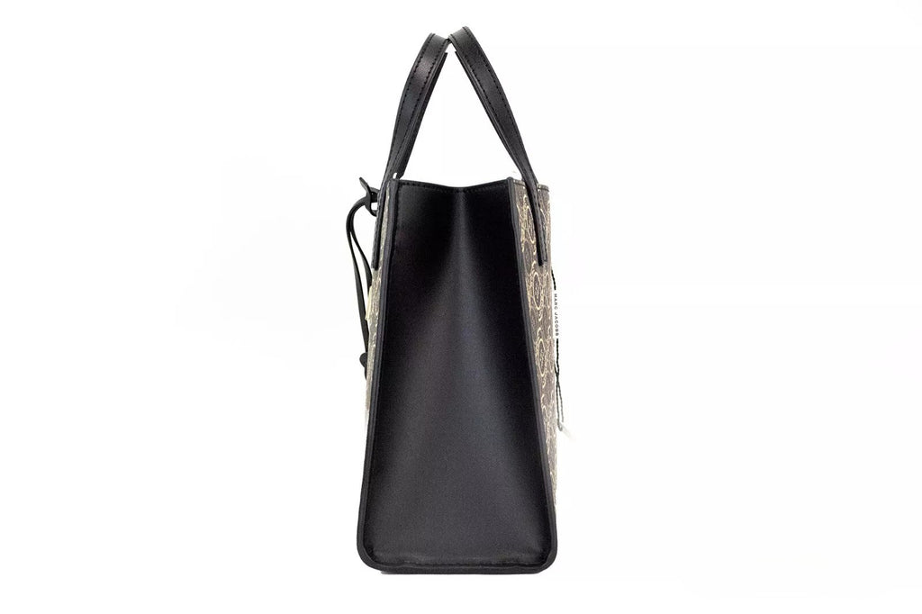 Marc Jacobs Mini Grind Signet Bedruckte Umhängetasche aus Leder