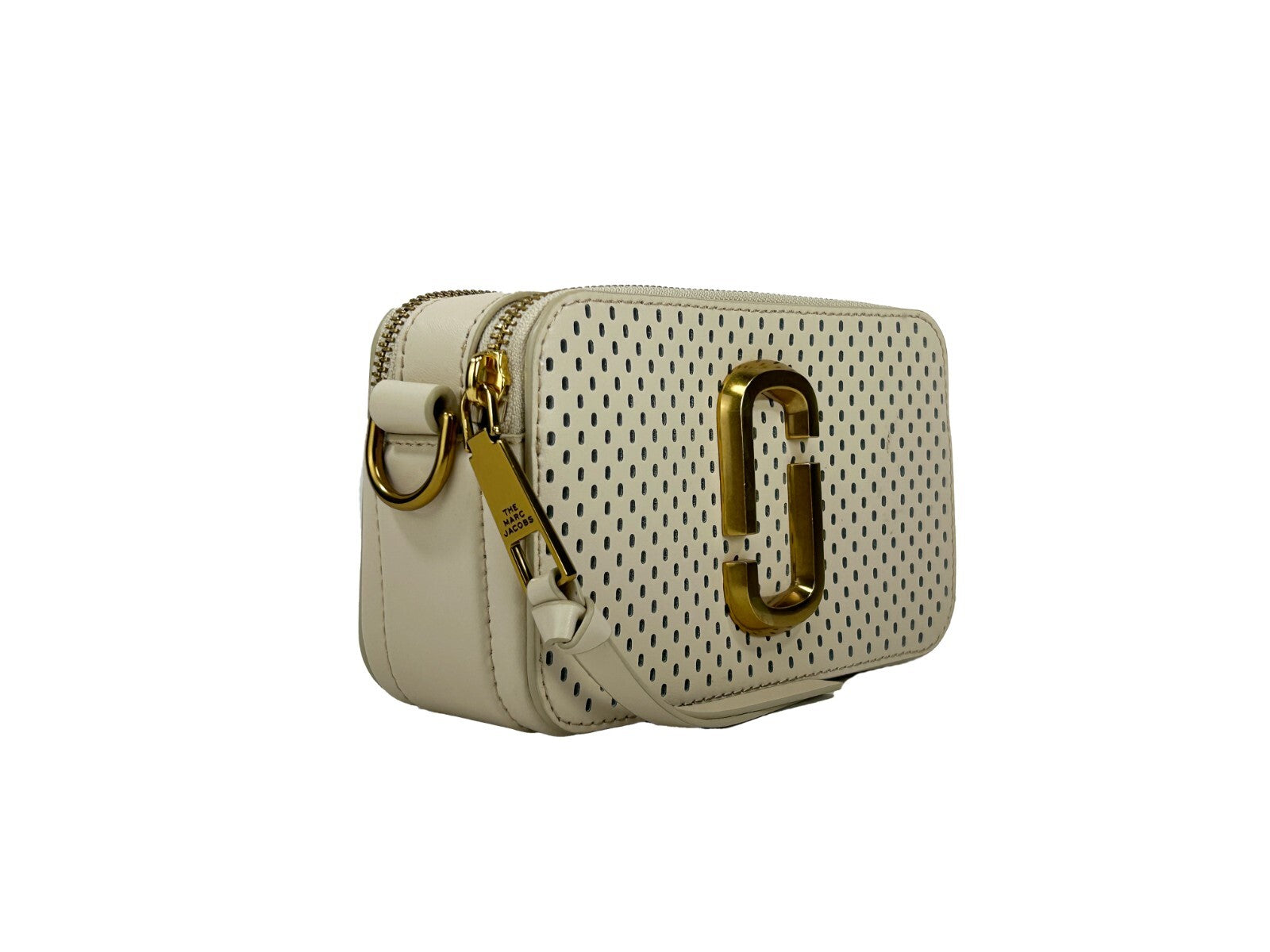 Marc Jacobs The Snapshot Perforated Umhängetasche