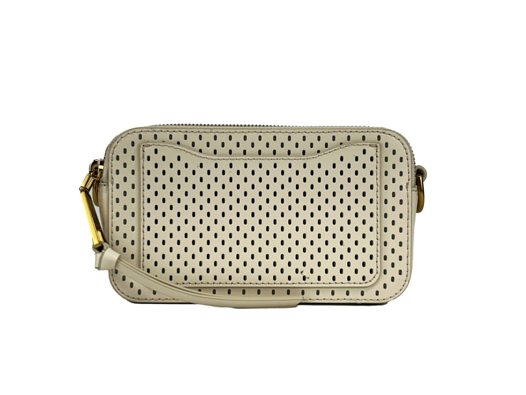 Marc Jacobs The Snapshot Perforated Umhängetasche
