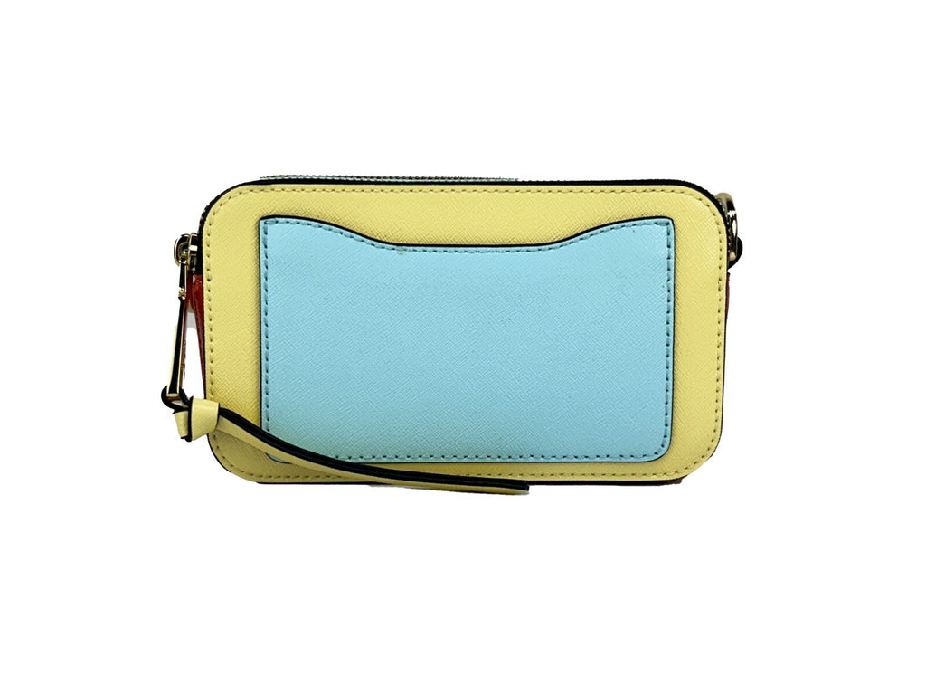 Marc Jacobs The Snapshot Umhängetasche (Pastellgelb Multi)