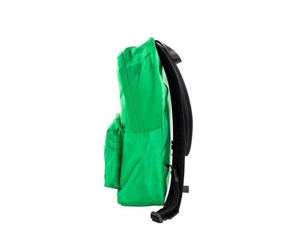 Versace Großer Rucksack Medusa aus leuchtend grünem Nylon