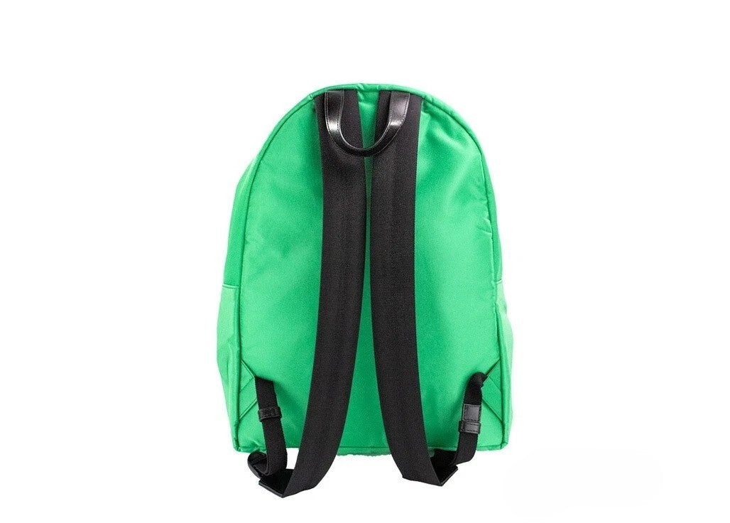 Versace Großer Rucksack Medusa aus leuchtend grünem Nylon