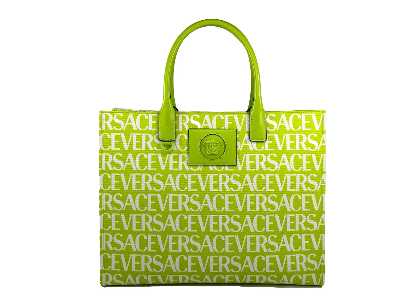 Versace Medusa Große Canvas-Einkaufstasche