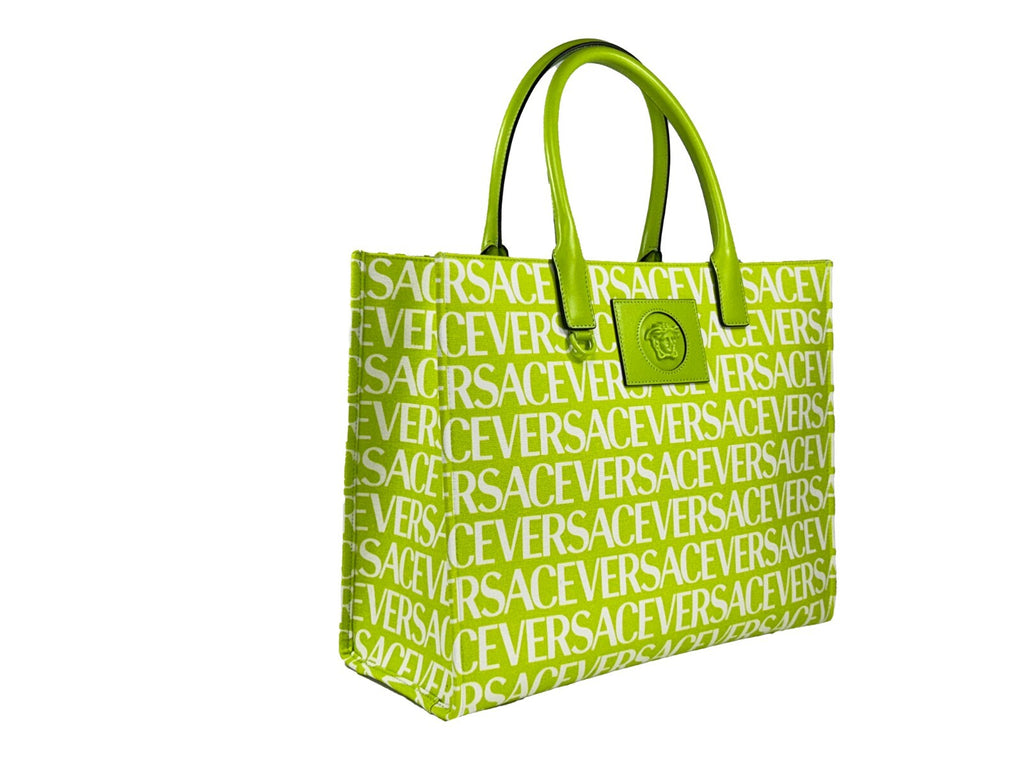 Versace Medusa Große Canvas-Einkaufstasche