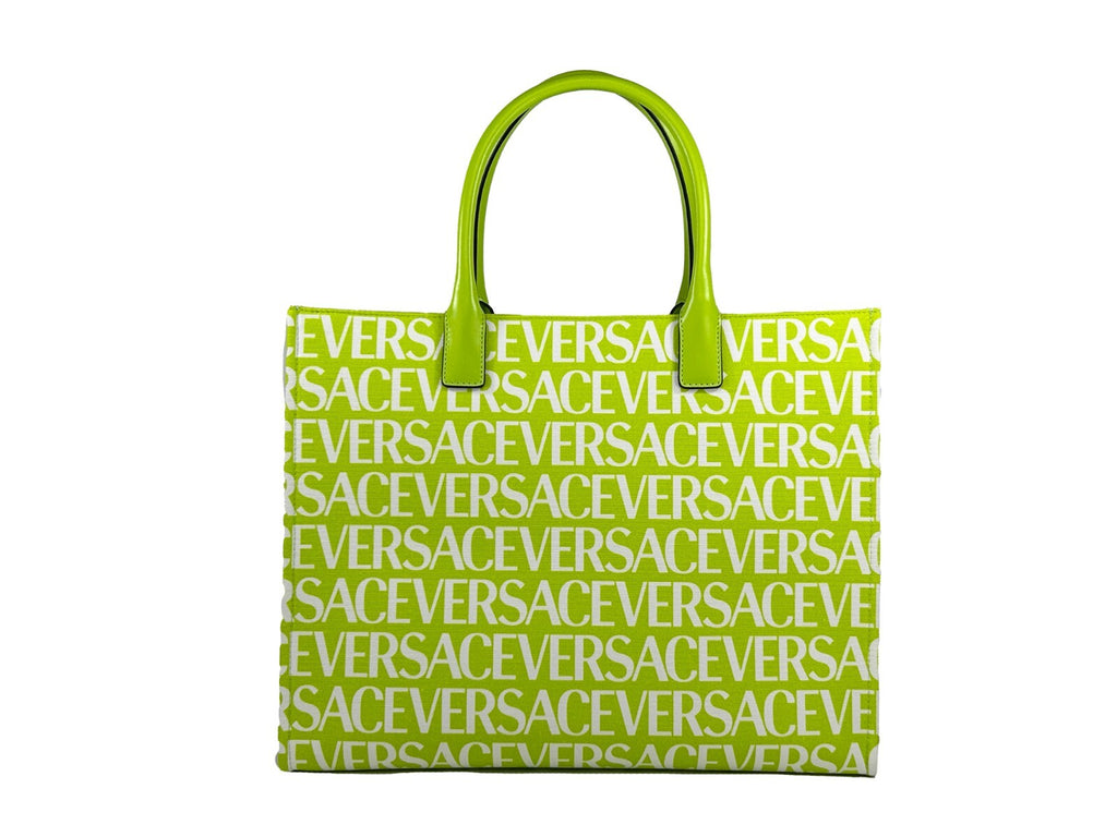 Versace Medusa Große Canvas-Einkaufstasche