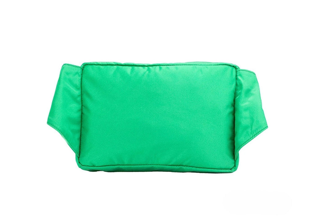 Versace Kleine Hellgrüne Nylon Matte Medusa Gürteltasche Bauchtasche