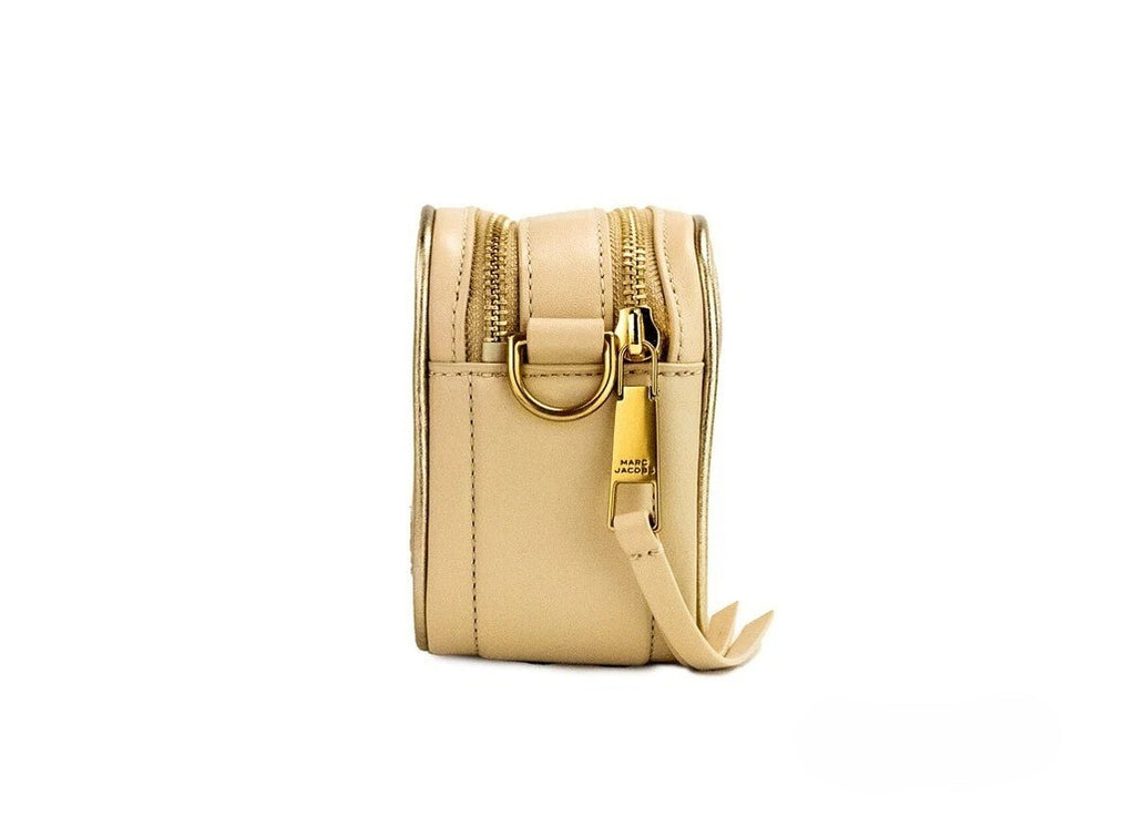 Marc Jacobs The Moto Shot 21 Umhängetasche aus genarbtem Leder