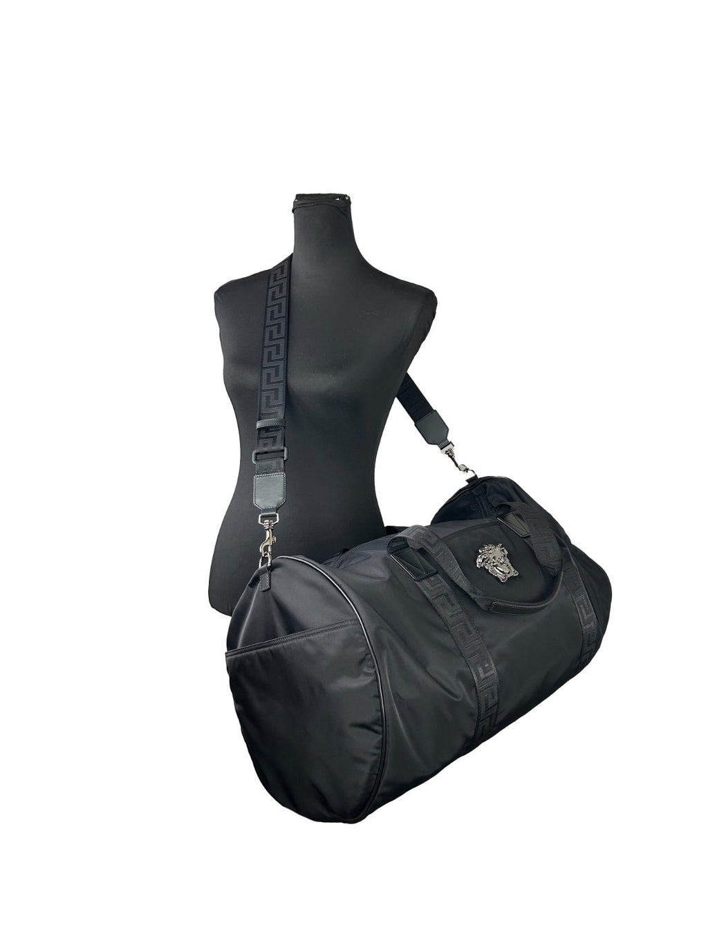 Versace Medusa Große Nylon-Reisetasche